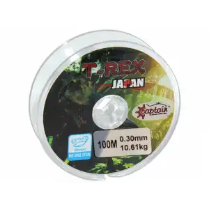 Captain TRex 100mt Monofilament Misina Beyaz 0.30 mm
