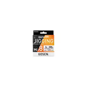Gosen Jigging Answer PE 8 Örgü Jig ve Tai Rubber İpi 300mt Multi 1.2 PE