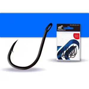 Hayabusa HCHN 018 Delikli Papağan Olta İğnesi Black Nikel 4