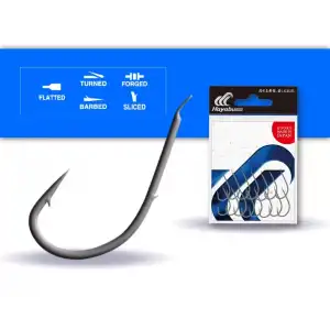 Hayabusa HMRS 172 Tırnaklı İğnesi 15li Paket Nikel 1/0