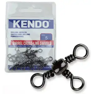 KENDO BARREL CROSS-LİNE SWİVELS KENDO-SİZE 1 6 ADET