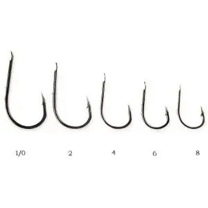 Lineaeffe Lf 410 Bln İğne Black Nıckel olta iğnesi Lıneaeffe-2 Numara