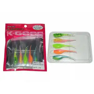 Mutant 3508 Sclops Sübye 7.5cm Aromalı LRF Silikon Suni Yem 5li Set