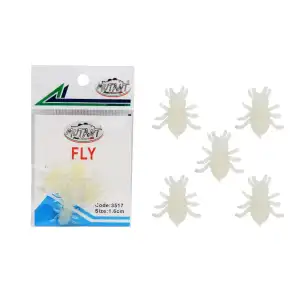 Mutant 3517 Fly Aromalı Sinek 1.6cm FLY Silikon Suni Yem 5li Paket