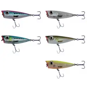 Savage gear 3D Minnow Pop Walker 43 3g Suni Yem Savage gear-03-White Flash