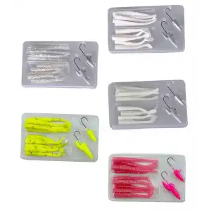 Savage gear Lrf Micro Sandeel Kit 12 Adet(1+1.5+5) Suni Yem Savage gear-Pink