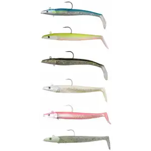 Savage gear Sandeel 16 cm 42 gr 2+1 Adet Savage gear-Glow