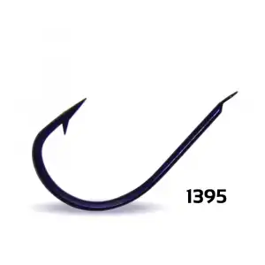 Youvella 1395 Kısa Pala Çapraz Çupra İğnesi 100lü Kutu Siyah 1