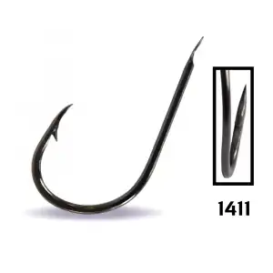 Youvella 1411 Kısa Pala Dövme Çupra İğnesi 100lü Kutu Black Nikel 2/0