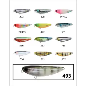 Zipbaits Fakie Dog 50mm WDT Su Üstü 5gr LRF Sahtesi 493