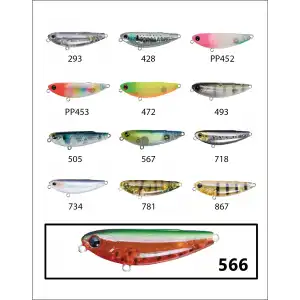 Zipbaits Fakie Dog 50mm WDT Su Üstü 5gr LRF Sahtesi 566