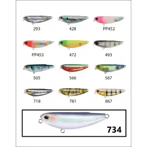 Zipbaits Fakie Dog 50mm WDT Su Üstü 5gr LRF Sahtesi 734