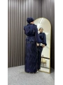 Lacivert Alya Tesettür Takım Modelimiz