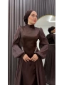 Kahve Rengi Ahsen Abiye Modelimiz
