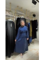 Lacivert Modal Kumaş Etekli Takım Modelimiz