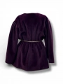 Mor Kemerli Kışlık Kadın Ceket – Yeni Sezon
