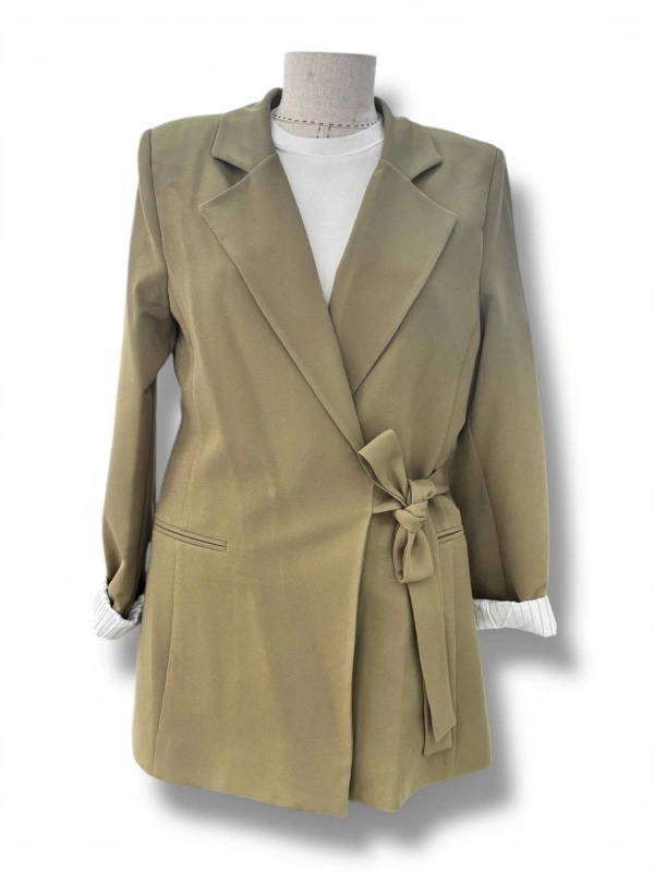 Yeni Sezon Haki Blazer Ceket Modelimiz