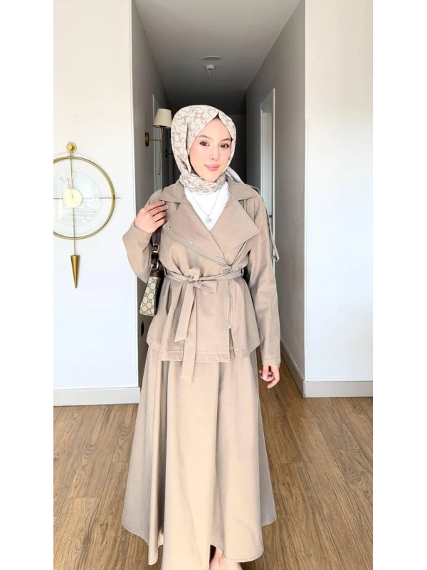 Bej Uzun Etekli Modelimiz