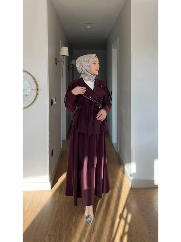Mürdüm Uzun Etek Modelimiz