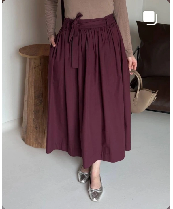 Mürdüm Torino Kumaş Etek Modelimiz