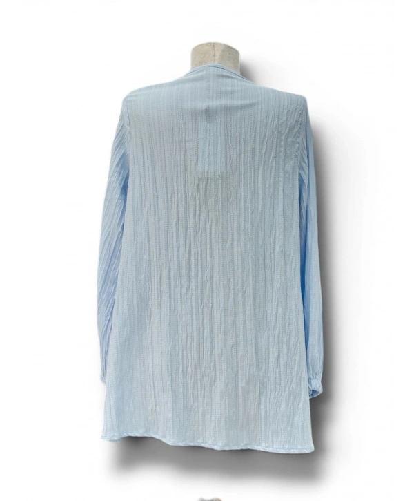 Bebe Mavisi Kimono Yazlık Yeni Trend Gömlek Modelimiz