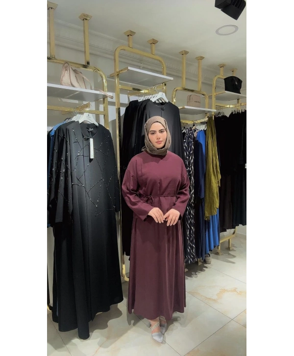 Mürdüm Modal Kumaş Etekli Takım Modelimiz