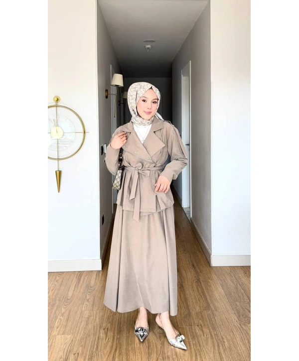 Bej Uzun Etekli Modelimiz