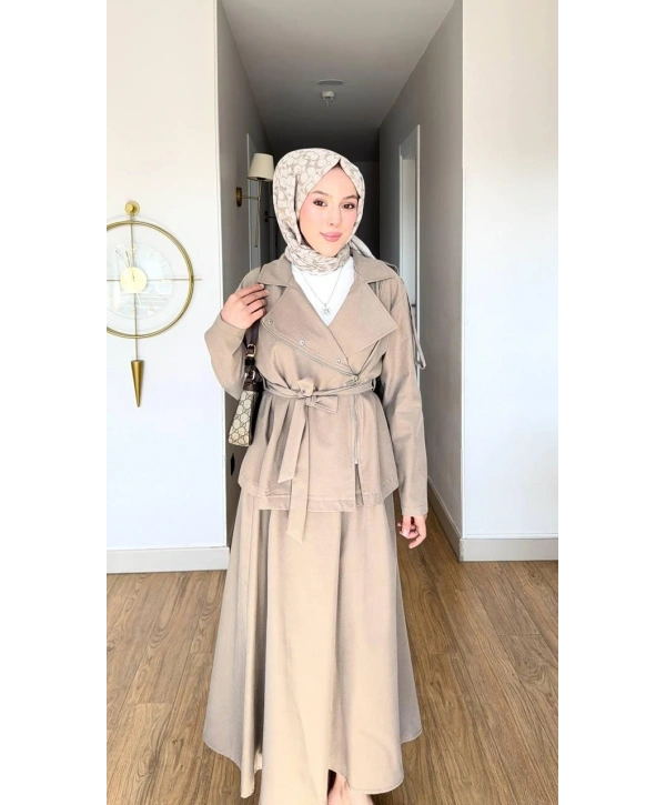 Bej Uzun Etekli Modelimiz