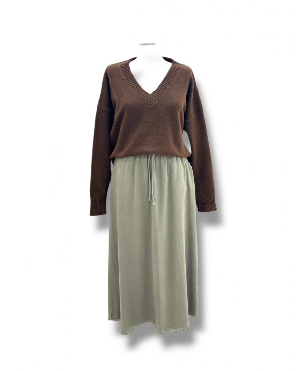 Haki Kot Etek Moddelimiz