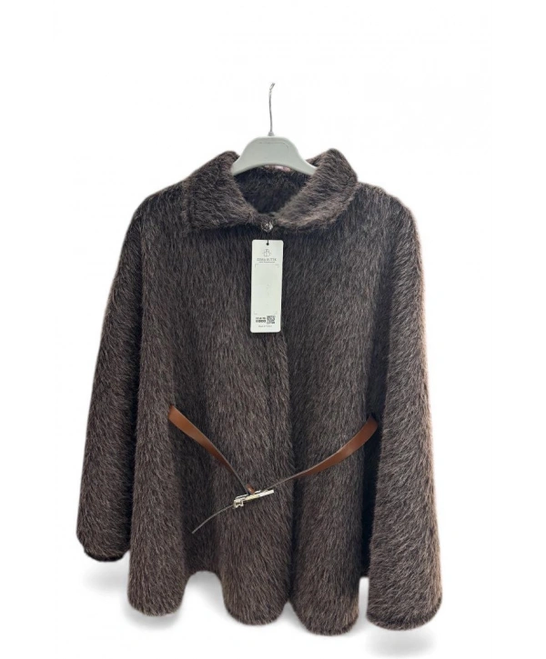 Kahve Rengi Kemerli Panço Modelimiz