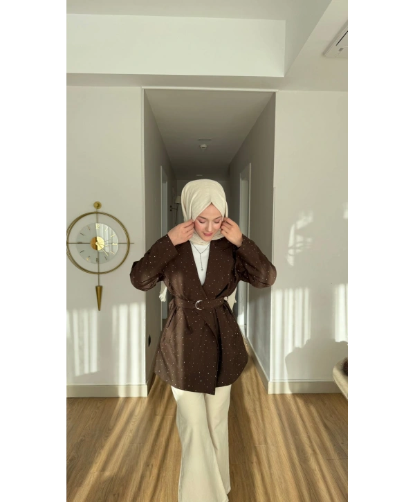 Kahverengi Ceket Model