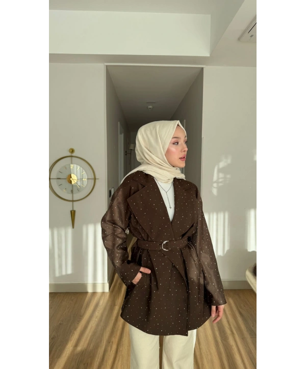 Kahverengi Ceket Model
