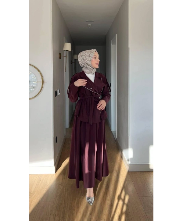 Mürdüm Uzun Etek Modelimiz