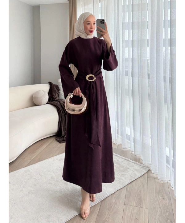 Siyah Star Süet Kumaş: Modelimiz