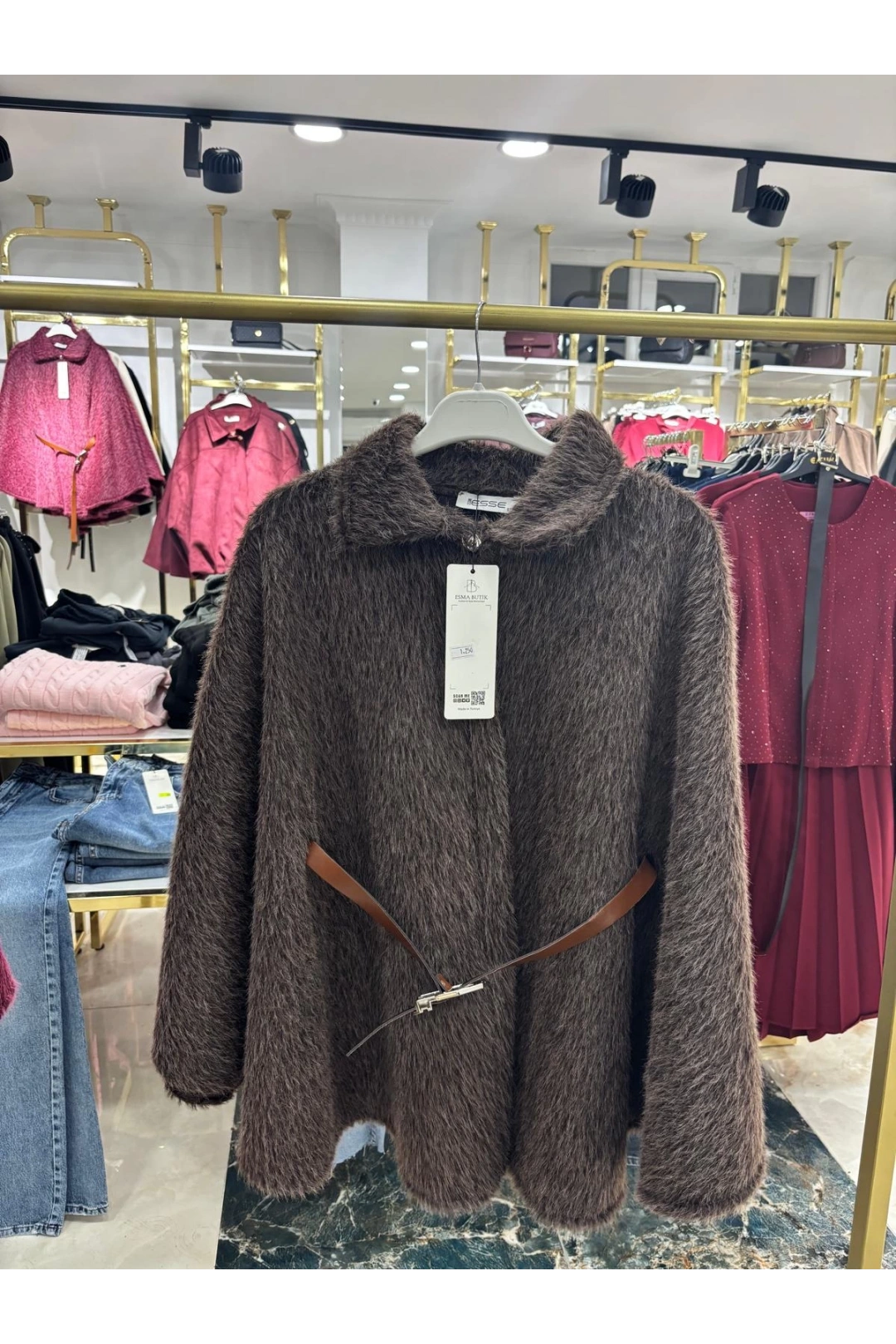 Mürdüm Kemerli Kürk Panço Modelimiz