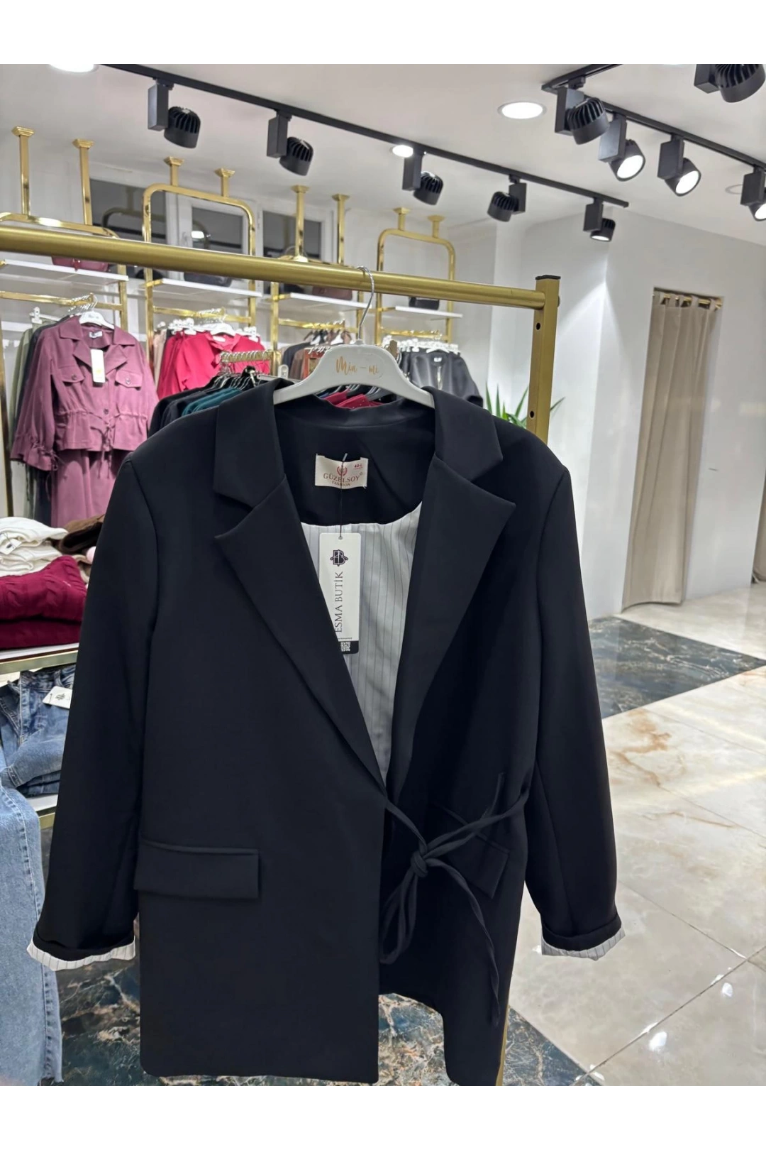 Siyah Blazer Ceket Modelimiz