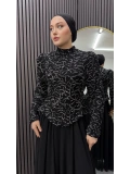 Siyah Estella Abiye Modelimiz