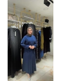 Lacivert Modal Kumaş Etekli Takım Modelimiz