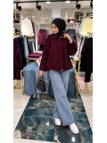Bordo Şık Kışlık Ceket Modelimiz