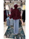 Bordo Şık Kışlık Ceket Modelimiz