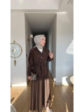 Kahve Rengi Uzun Etekli Modelimiz