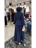 Lacivert Uzun Etekli Takım Modelimiz