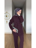 Mürdüm Pantolonlu Takım Modelimiz
