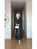 Antrasit Uzun Etek Modelimiz