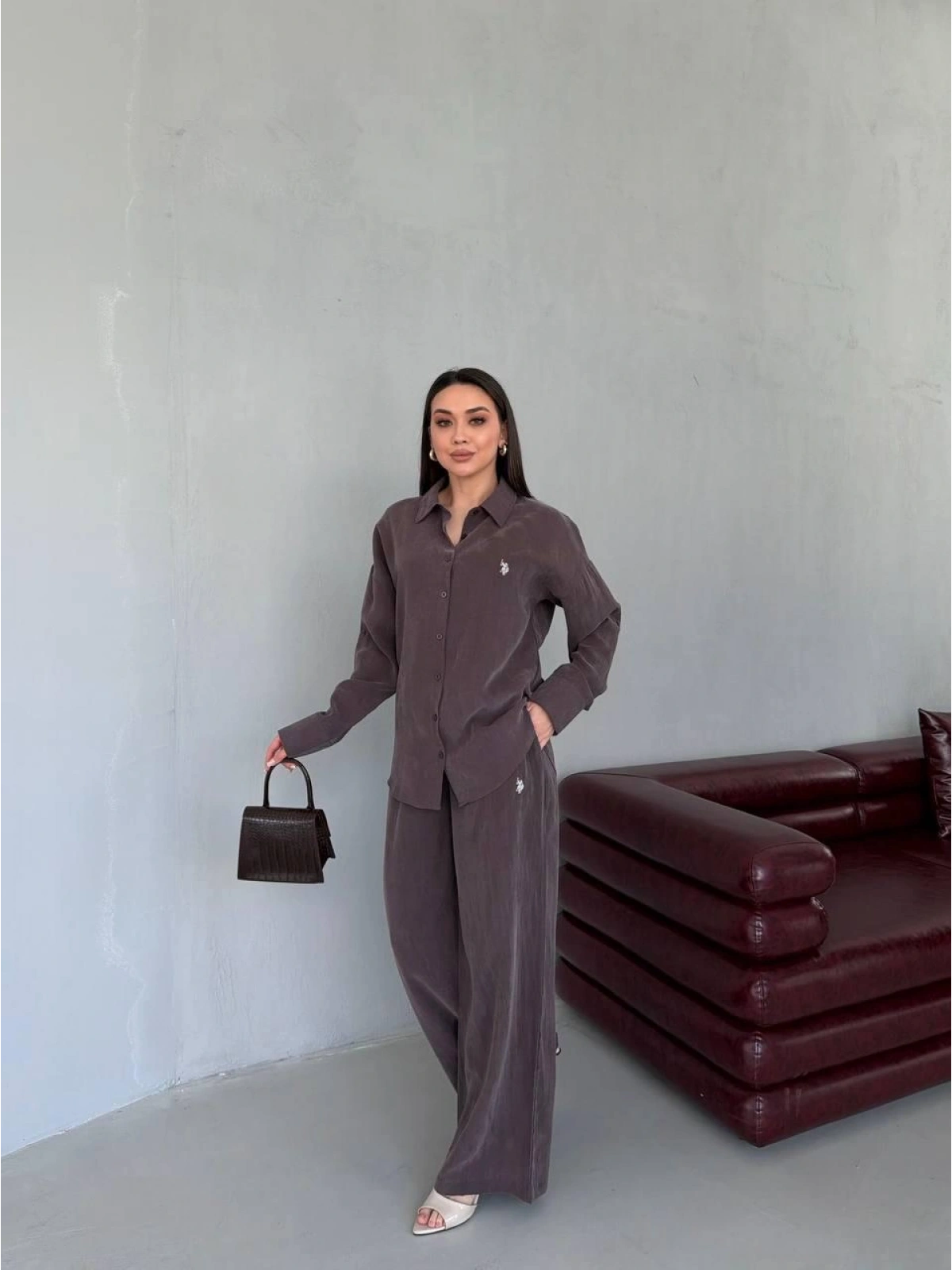 Kahve Rengi Tensel Cupra Kumaş U.S.P Takım Modelimiz