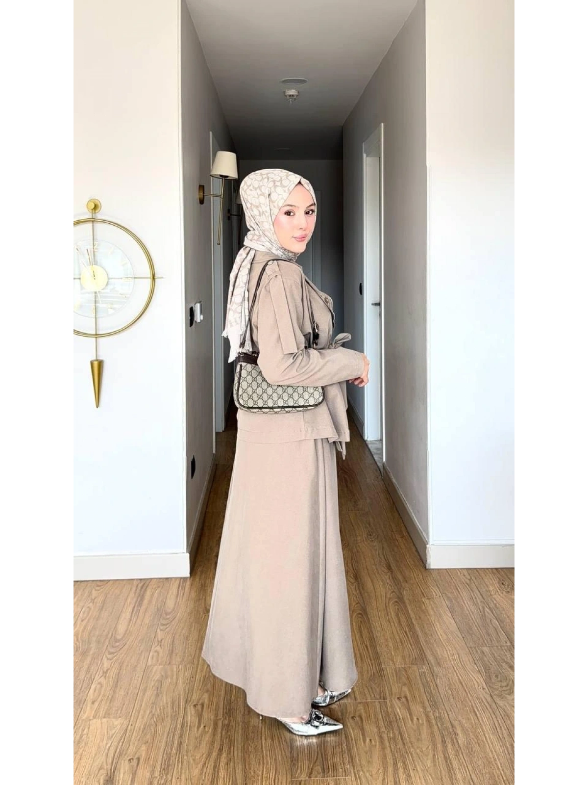 Bej Uzun Etekli Modelimiz