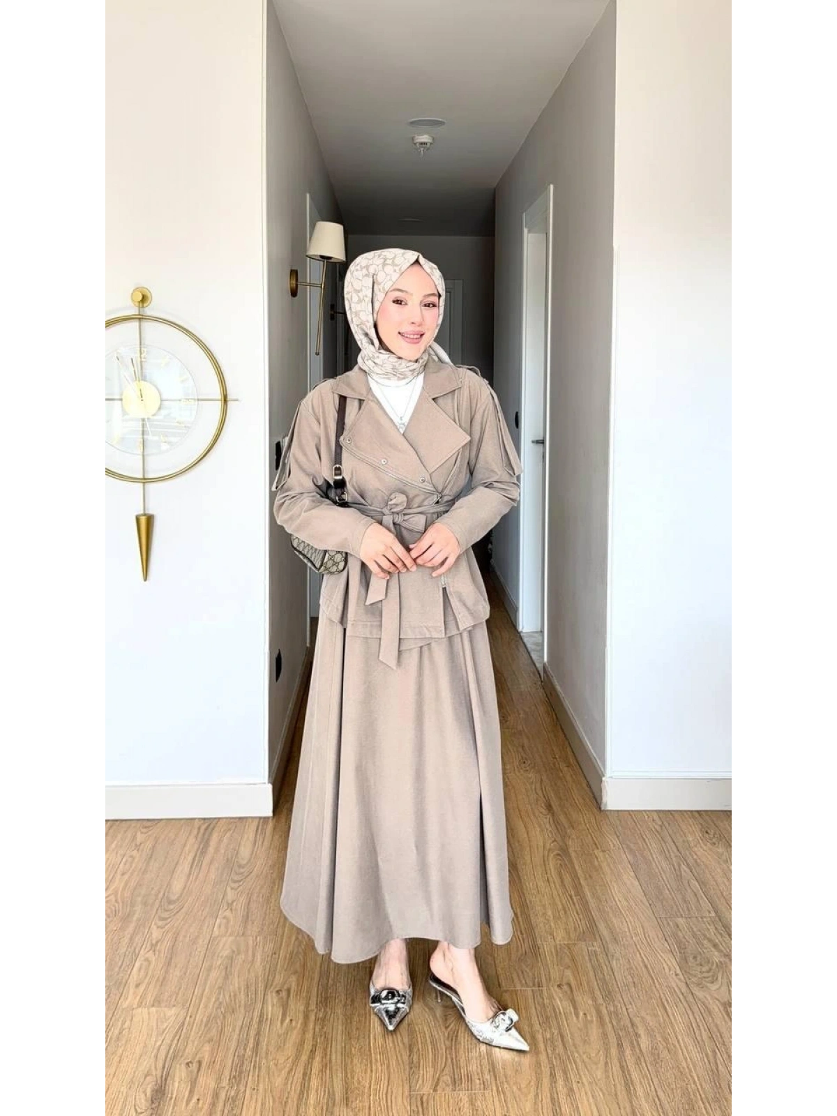 Bej Uzun Etekli Modelimiz