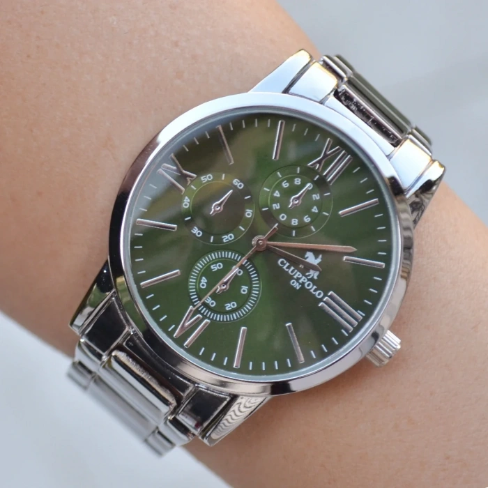 Silver Metal Kordon Erkek Saati 3729