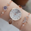 Rosegold Metal Kordon Kadın Saat Kombini 2184