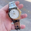 Silver Gold Metal Kordon Erkek Saati 3494